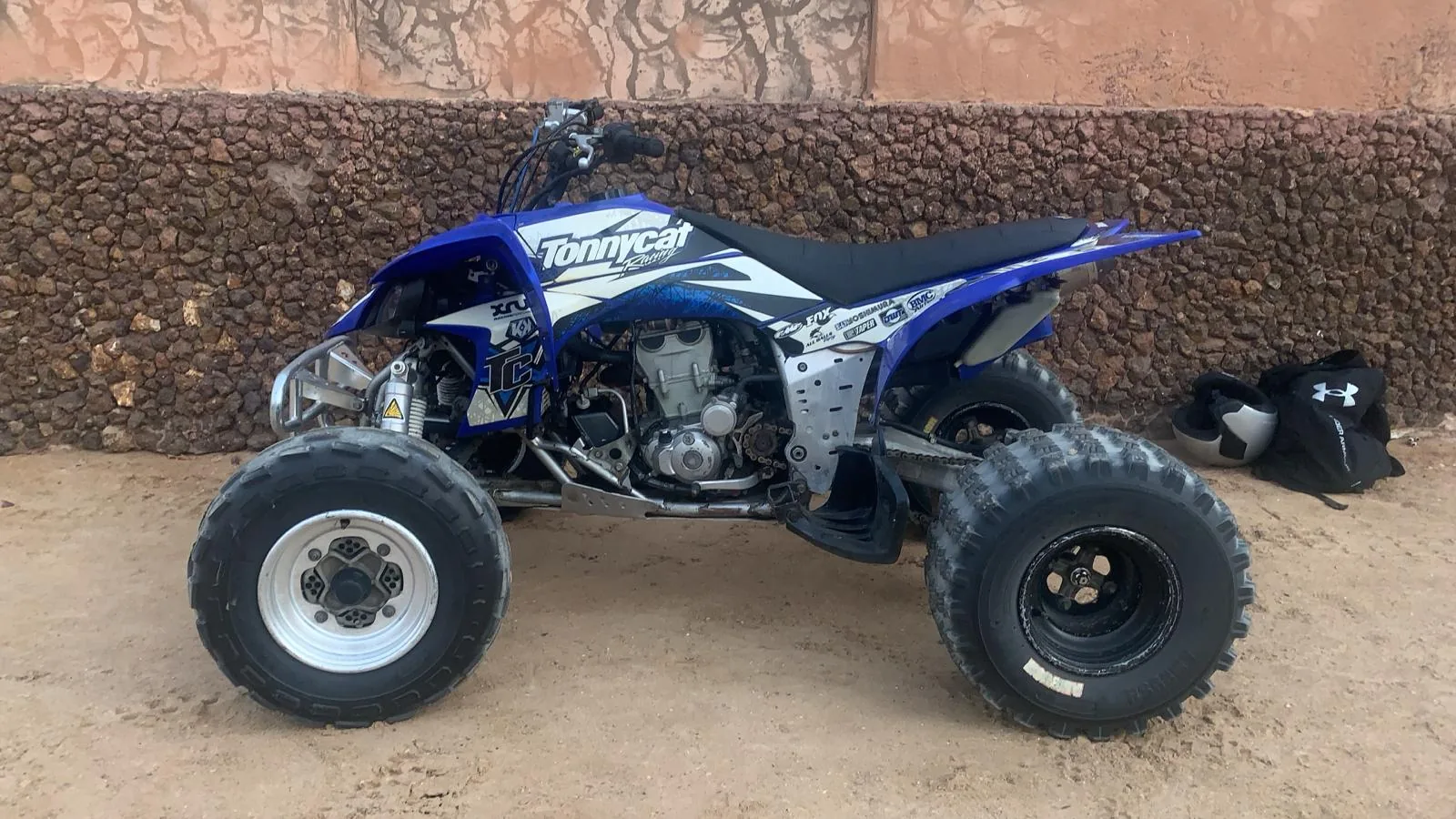 Location quad Yamaha Tonnycat sur le sable de la Petite Côte
